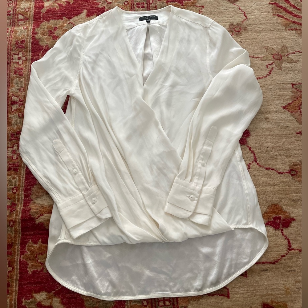 *SOLD* Rag & Bone Victor Silk Blouse